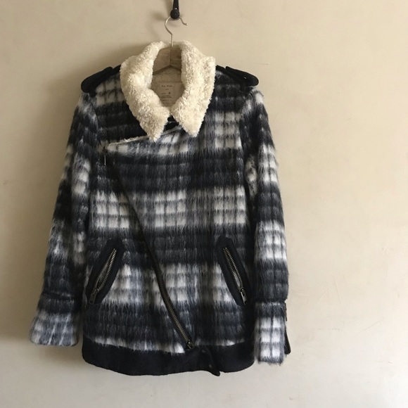 Free People Oversized Plaid Jacket - Picture 4 of 8